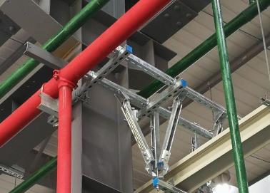 山南市该抗震支架的整体式支吊架结构协调性好